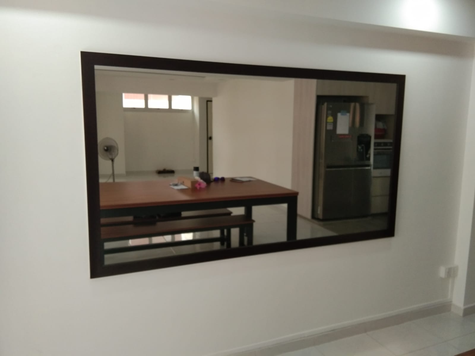 Wooden Frame Mirror