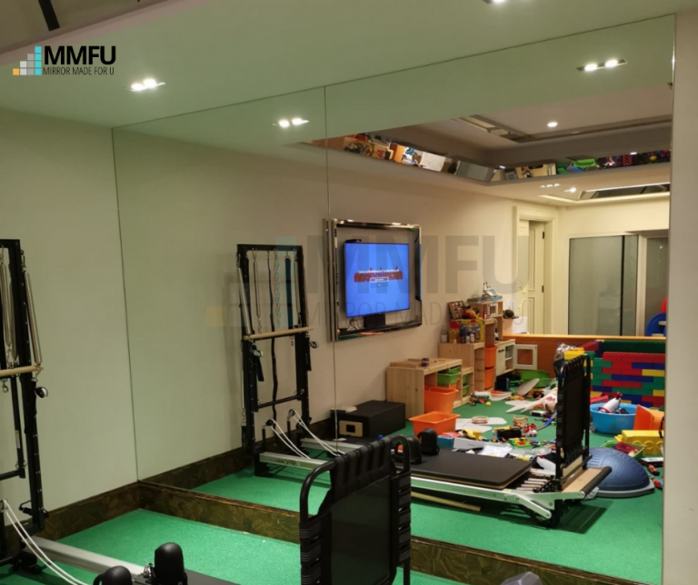 Full Length Wall Frameless Clear Mirror