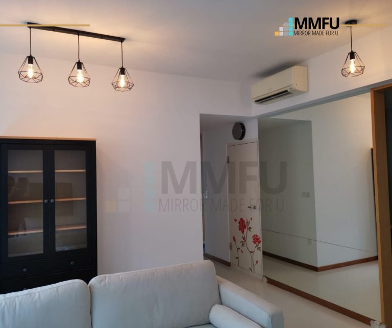 Full Length Wall Frameless Clear Mirror
