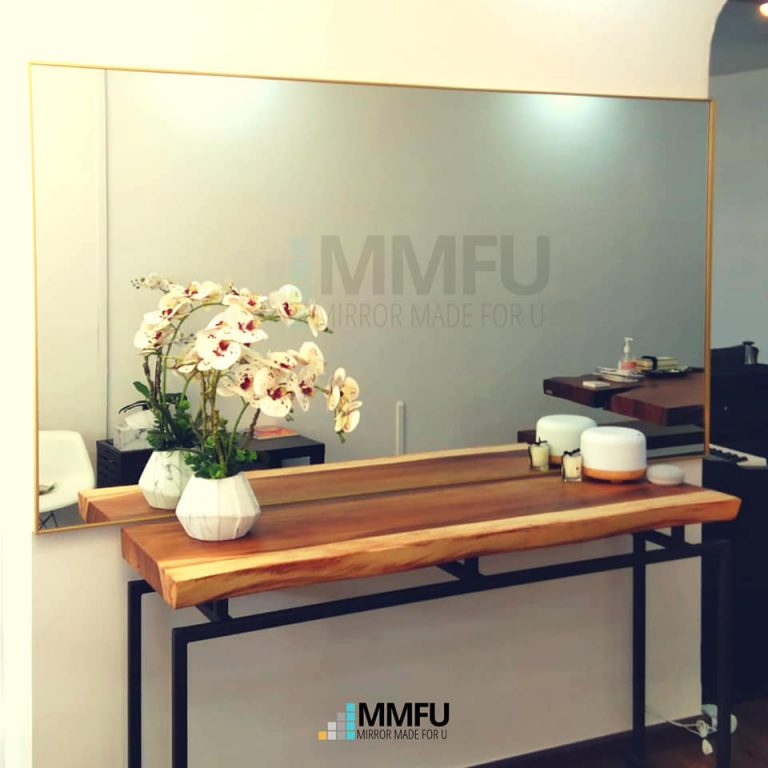 Customised Mirror with Aluminium Frame