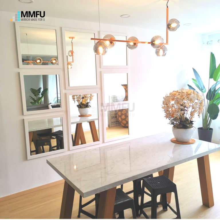 Customised Mirror Wall