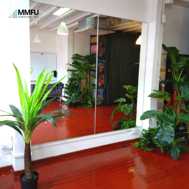 Full Length Wall Frameless Clear Mirror