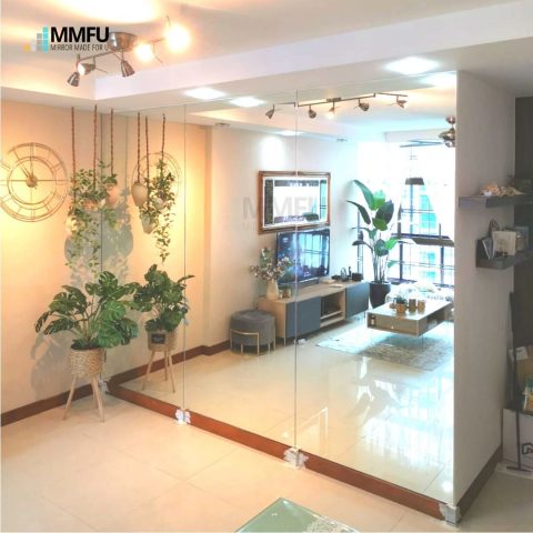Frameless Full Length Mirror