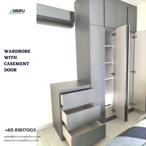 Wardrobe with Casement Door