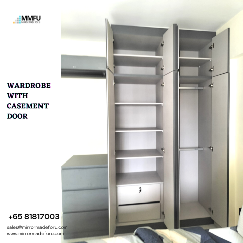 Wardrobe with Casement Door