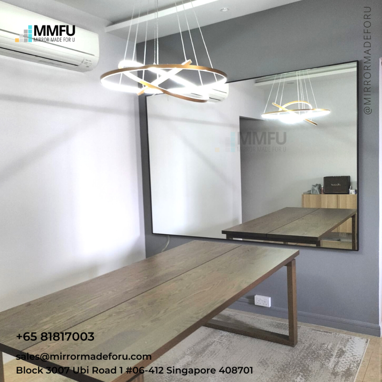 Customised Mirror with Aluminium Frame