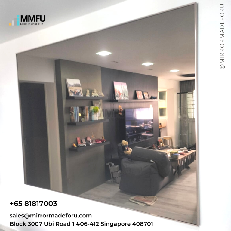 Customised Mirror with Aluminium Frame