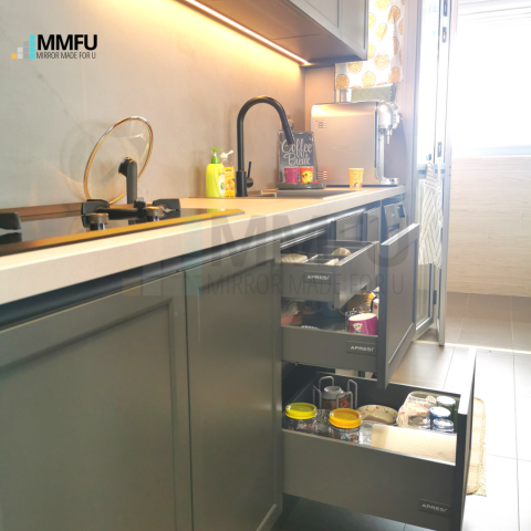 Aluminium Kitchen Cabinet