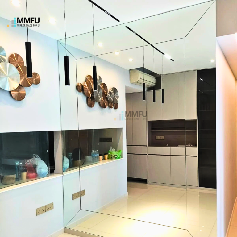 Full Length Wall Frameless Mirror