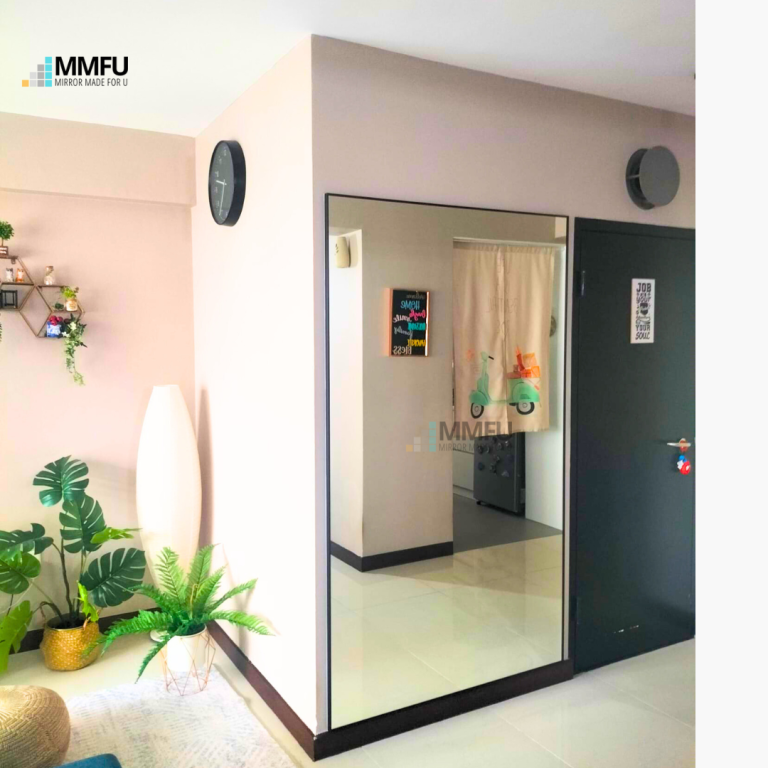 Customised Mirror with Aluminium Frame