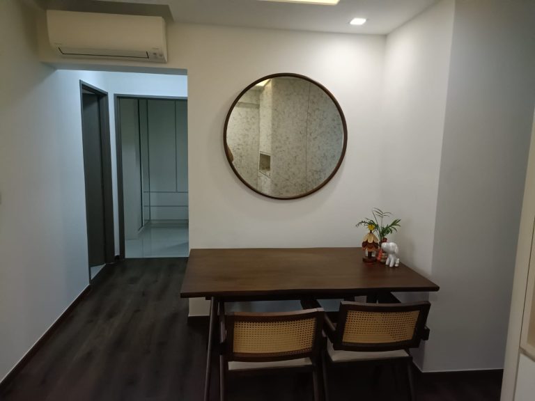 Wooden Frame Antique Mirror