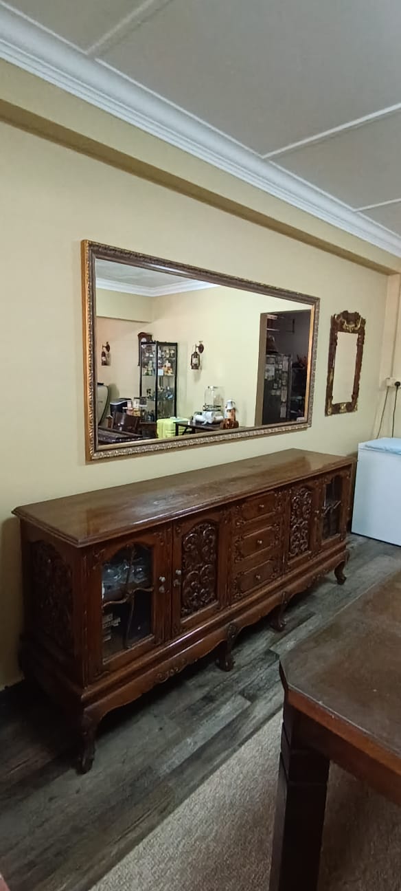 Wooden Frame Mirror